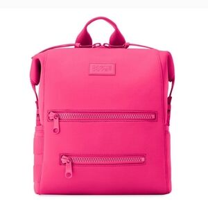 Dagne Dover Medium Indi Diaper Bag in Hottest Pink